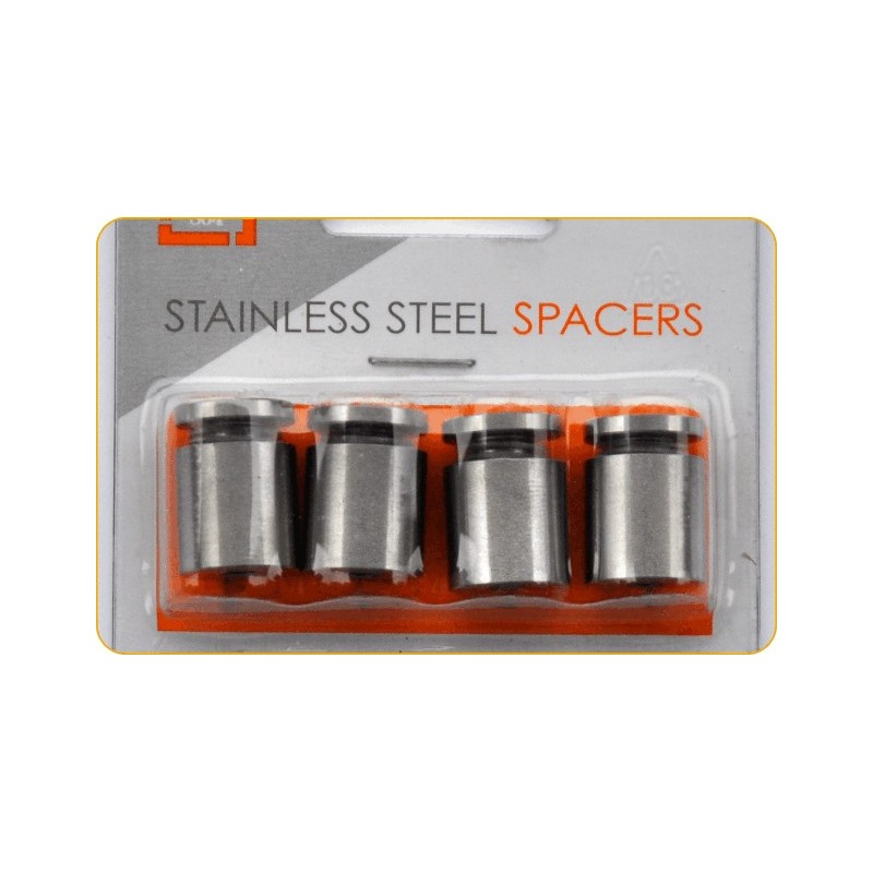 Afstandhouders RVS - set van 4 Afstandhouders RVS - set van 4