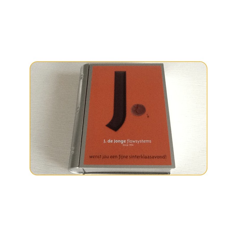Geschenkblik / snoeptrommel in boekvorm Geschenkblik / snoeptrommel in boekvorm
